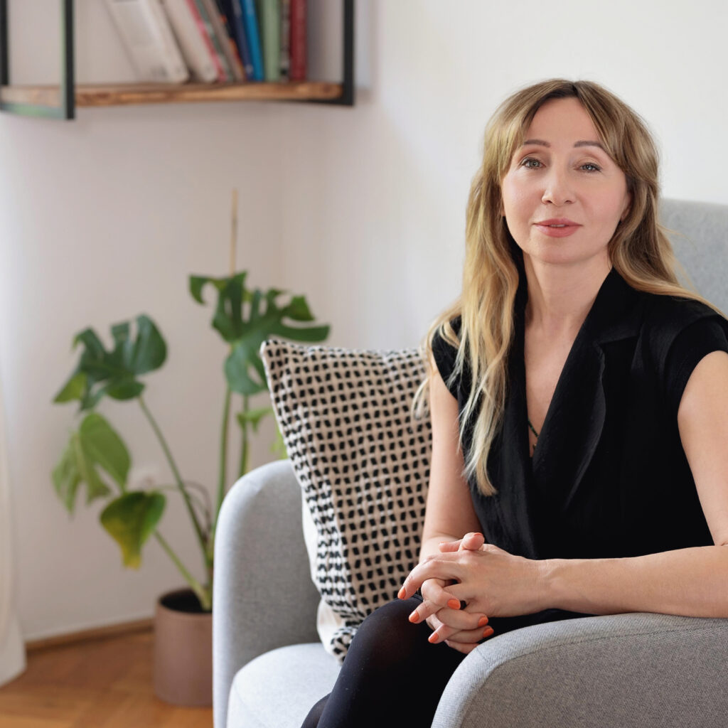 Sekcja o mnie - Zdjęcie portretowe Ireny